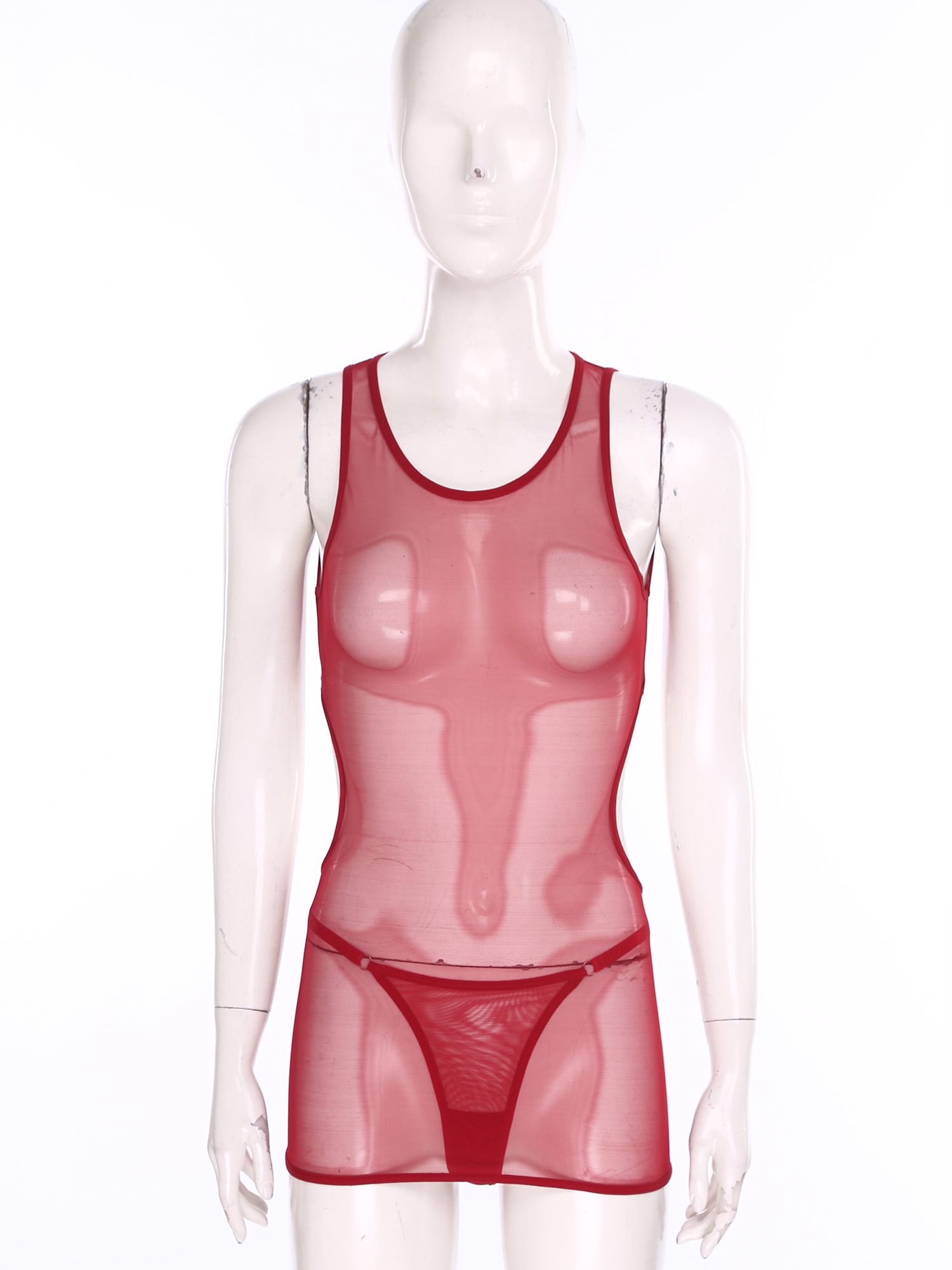Women Sexy Sheer Mesh Mini Dre - Sexy Mesh Sheer Bodycon Dress recension och pris