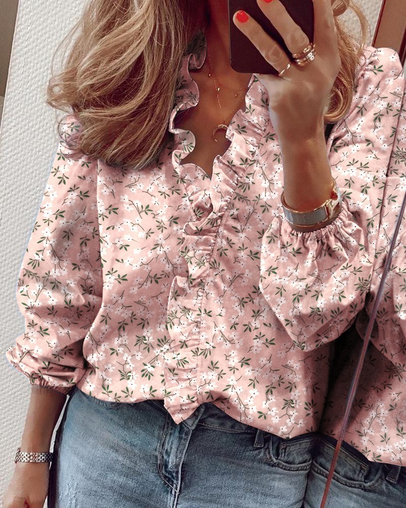 Spring and summer new long sle - Blouses recension och pris