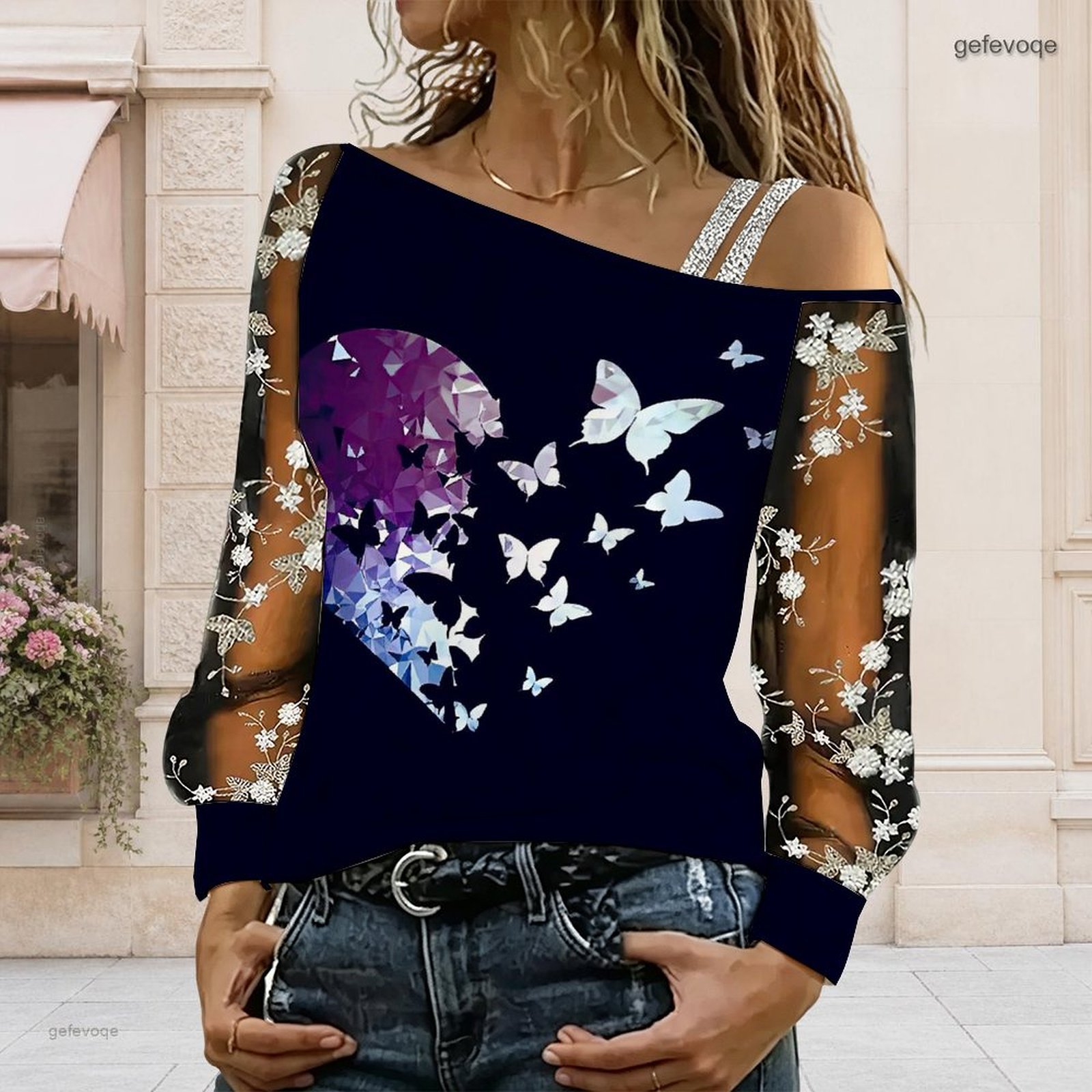 Women Off Shoulder Blouse Asym - Blouses recension och pris