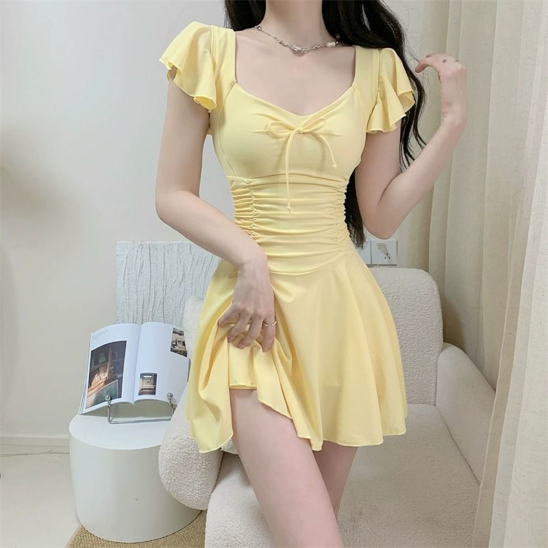 2026 Women Open Back Short Sle - Swimwear recension och pris