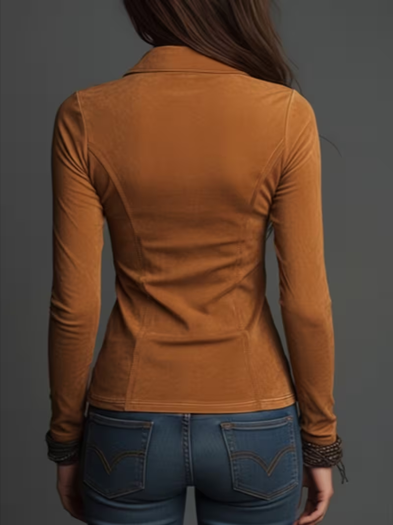 Women's Slim Fit Lapel Shirt,  - Blouses recension och pris