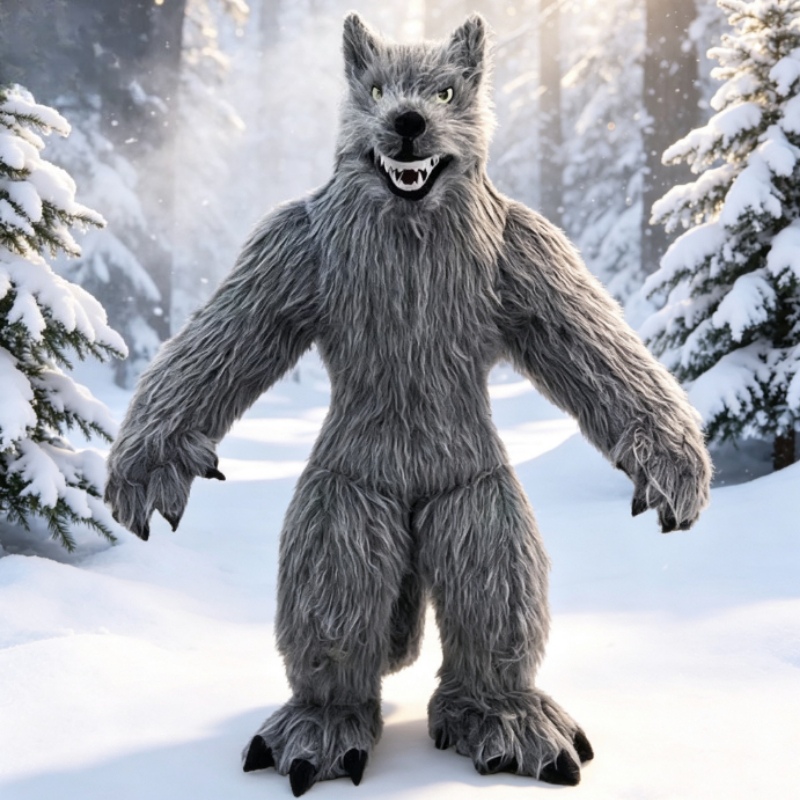 Giant Inflatable Grey Wolf Mas - Dresses recension och pris