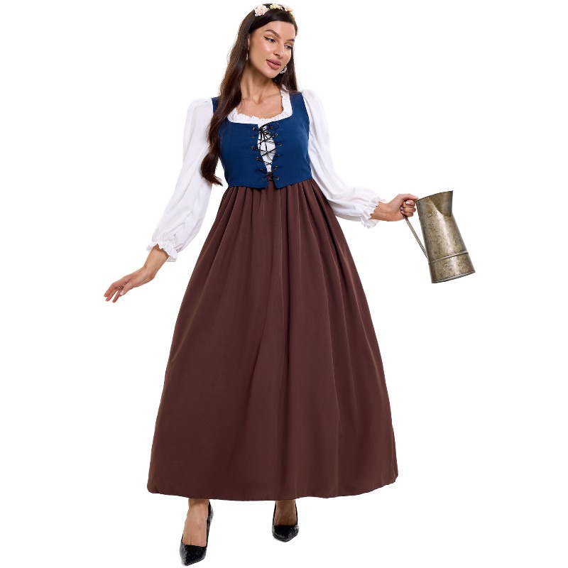 Women Vintage Peasant Costume  - Skirts recension och pris