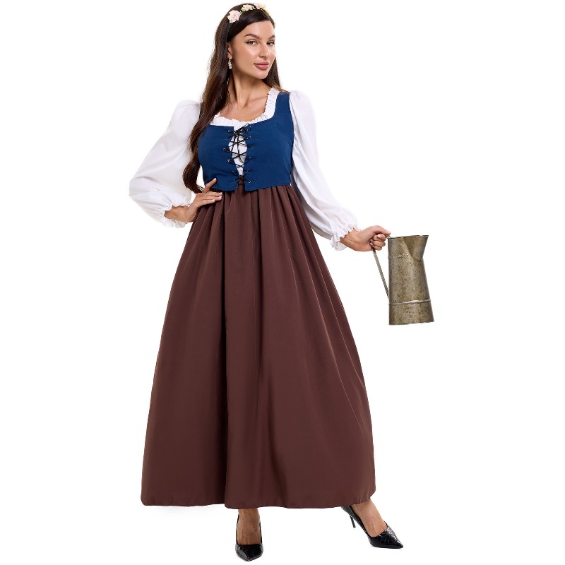 Women Vintage Peasant Costume  - Skirts recension och pris