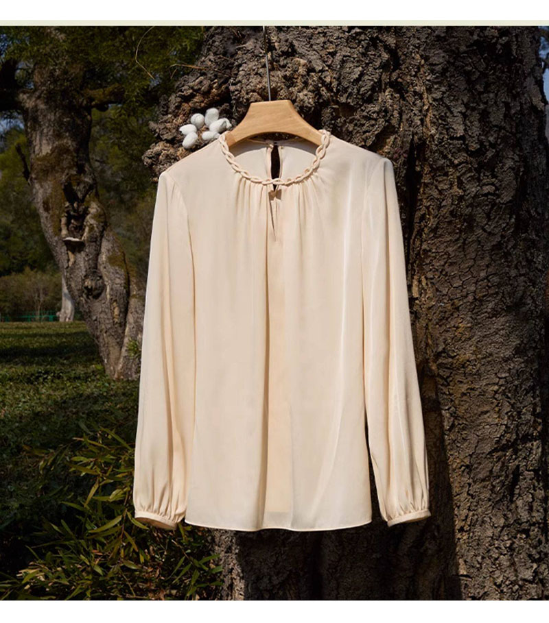 100% Silk Women's Shirt Elegan - Blouses recension och pris