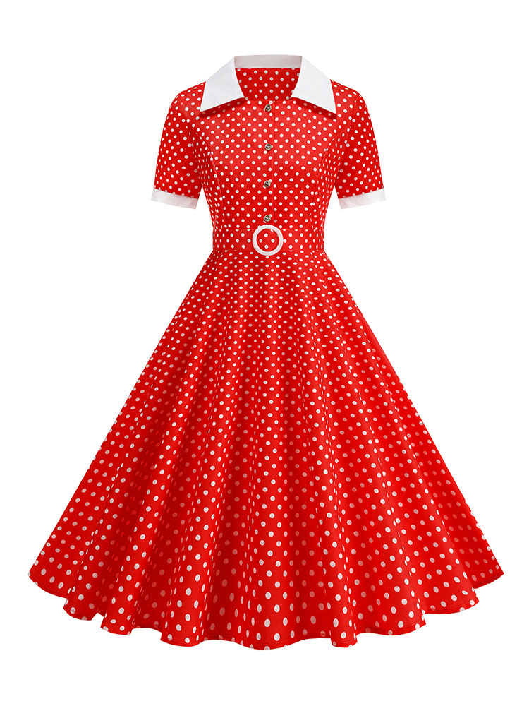 Vintage Women's Summer Dress P - French Vintage Floral Midi Dress recension och pris