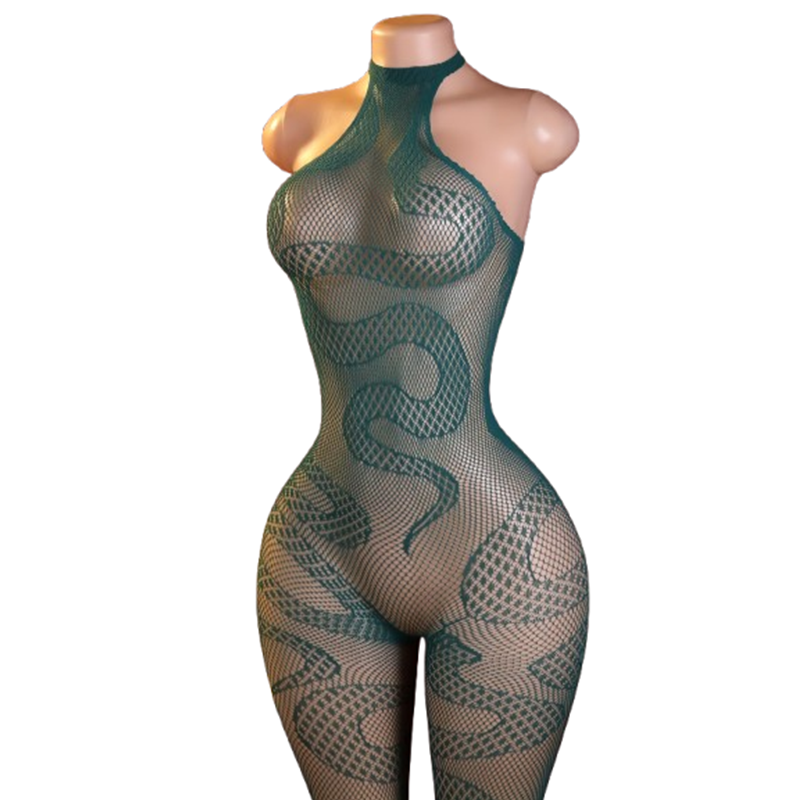 1-Piece Women's Sexy Snakeskin - Lingerie recension och pris